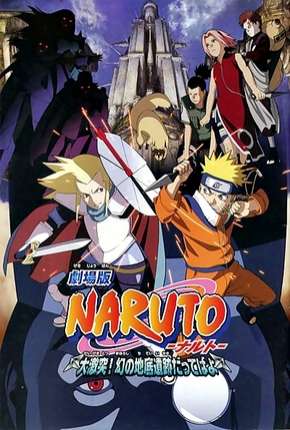 Capa Naruto 2 - As Ruínas Fantasmas nos Confins da Terra Legendado