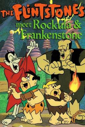 Capa Os Flintstones Encontram Pedrácula e Frankenstone