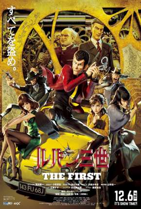 Capa Lupin III - O Primeiro