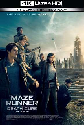 Filme Maze Runner - A Cura Mortal - 4K - Torrent