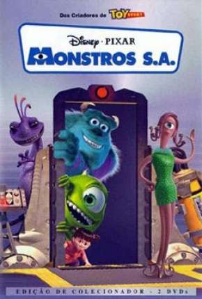 Capa Monstros S.A. - DVD-R