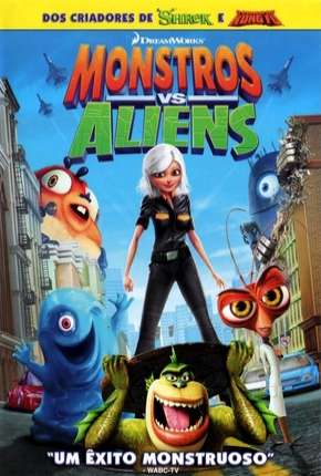 Filme Monstros vs. Alienigenas e Extras - Torrent