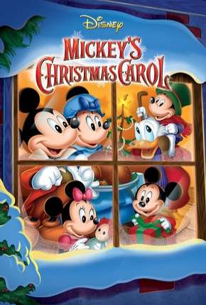 Capa O Conto de Natal do Mickey