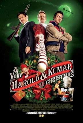 Capa O Natal Maluco de Harold e Kumar
