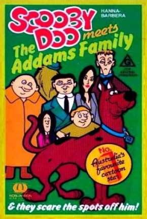 Capa Scooby-Doo encontra a Familia Addams - Os Novos Filmes do Scooby-Doo