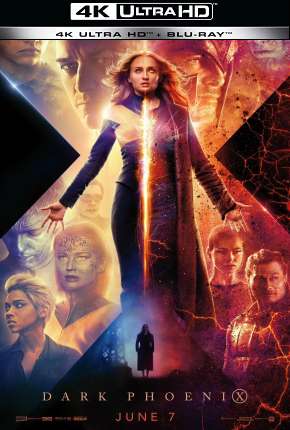 Filme X-Men - Fênix Negra - 4K - Torrent