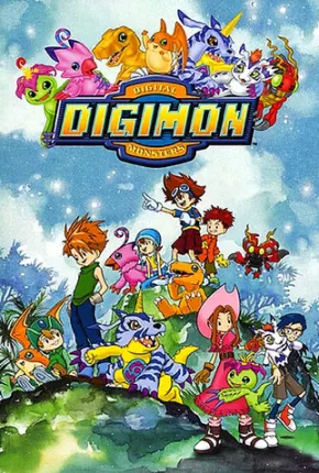 Capa Digimon - Completo 1ª Até 5ª Temporada