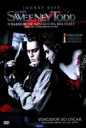 Capa Sweeney Todd - O Barbeiro Demoníaco da Rua Fleet