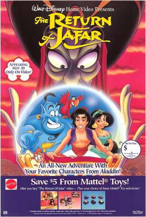 Capa Aladdin - O Retorno de Jafar