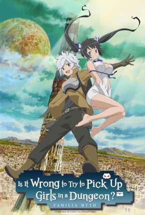 Capa DanMachi - É Errado Tentar Pegar Garotas Numa Masmorra?