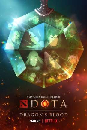 Desenho DOTA - Dragons Blood - 1ª Temporada Completa - Torrent