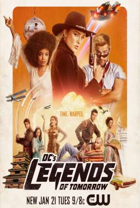 Capa Legends of Tomorrow - Lendas do Amanhã 6ª Temporada Completa Legendada