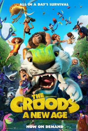 Capa Os Croods 2 - Uma Nova Era