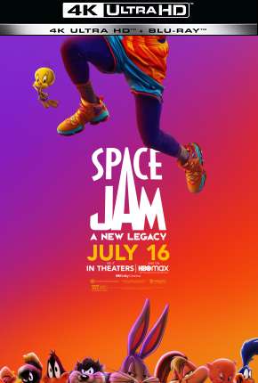 Capa Space Jam - Um Novo Legado 4K