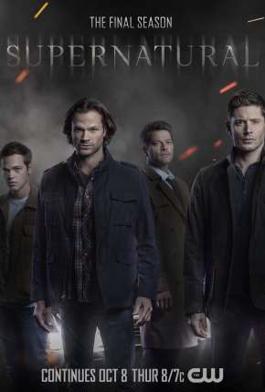 Capa Supernatural - Sobrenatural 15ª Temporada Completa