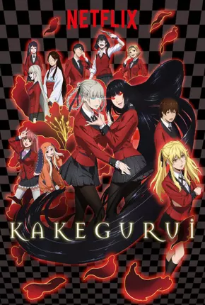 Capa Kakegurui 1ª e 2ª Temporada