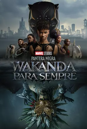 Capa Pantera Negra - Wakanda Para Sempre