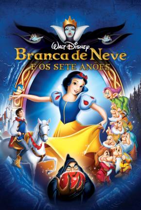 Capa Branca de Neve e os Sete Anões - De 1937 em BluRay