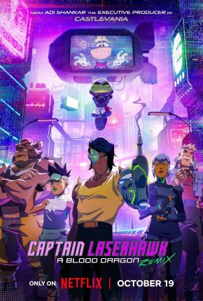 Desenho Capitão Laserhawk - Remix Blood Dragon - 1ª Temporada - Torrent