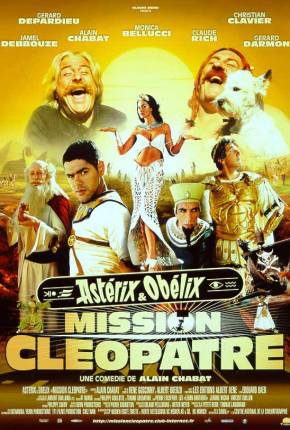 Capa Asterix Obelix - Missão Cleópatra / Astérix e Obélix : Mission Cléopâtre