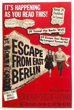 Capa Fuga de Berlim Oriental / Escape from East Berlin