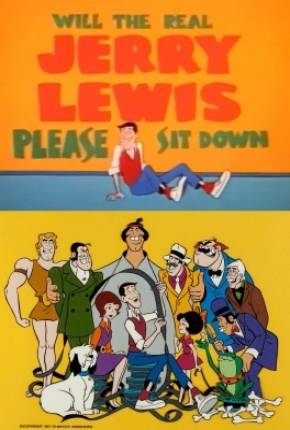 Capa Jerry Lewis - Desenho Animado