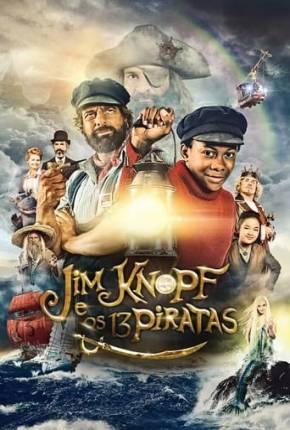 Capa Jim Knopf e os 13 Piratas