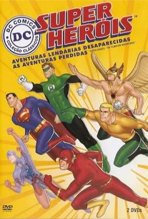 Capa Super Heróis Aventuras Lendárias Desaparecidas