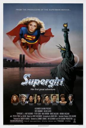 Capa Supergirl - Versão Internacional