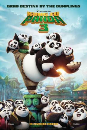 Capa Kung Fu Panda 3 - BluRay