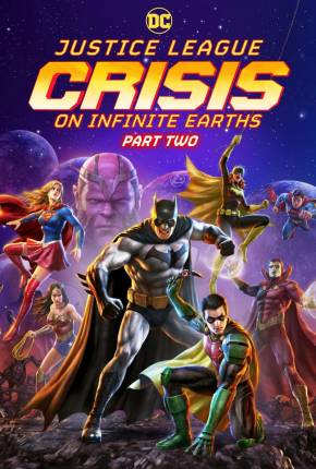 Capa Liga da Justiça - Crise nas Infinitas Terras - Parte 2