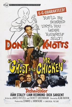 Filme O Fantasma e o Covarde / The Ghost and Mr. Chicken - Baixar