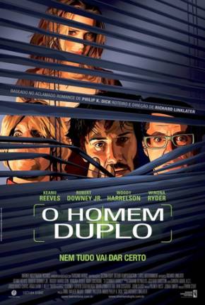 Capa O Homem Duplo / A Scanner Darkly