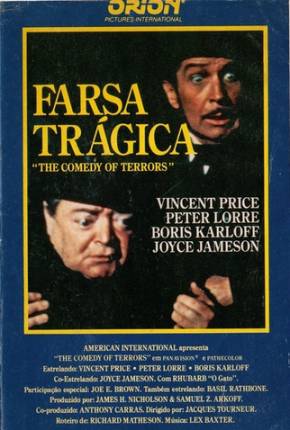 Capa Farsa Trágica / The Comedy of Terrors