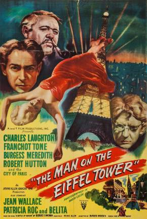 Capa O Homem da Torre Eiffel / The Man on the Eiffel Tower - Legendado