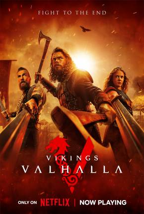 Capa Vikings - Valhalla - 3ª Temporada