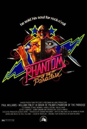 Capa O Fantasma do Paraíso / Phantom of the Paradise - Legendado