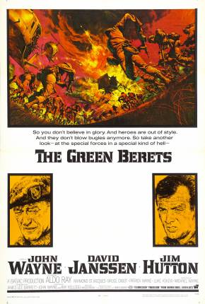 Filme Os Boinas Verdes / The Green Berets - Legendado - Baixar